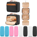 COOSKY - Neceser colgante de viaje para mujer, bolsa de maquillaje...