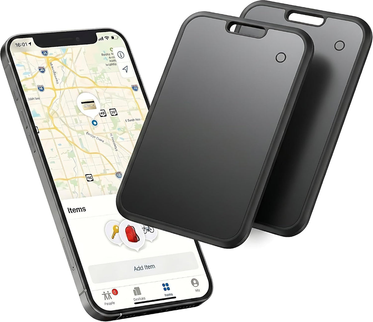 Paquete de 2 tarjetas de seguimiento de cartera [certificado Apple...