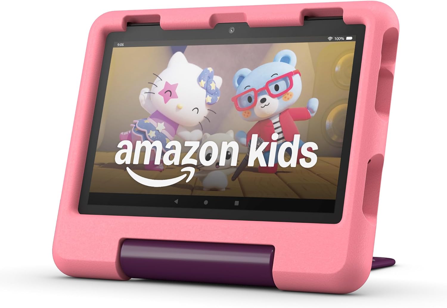 Tablet Amazon Fire HD 8 Kids (últ. modelo), de 3 a 7 años. Con bril...