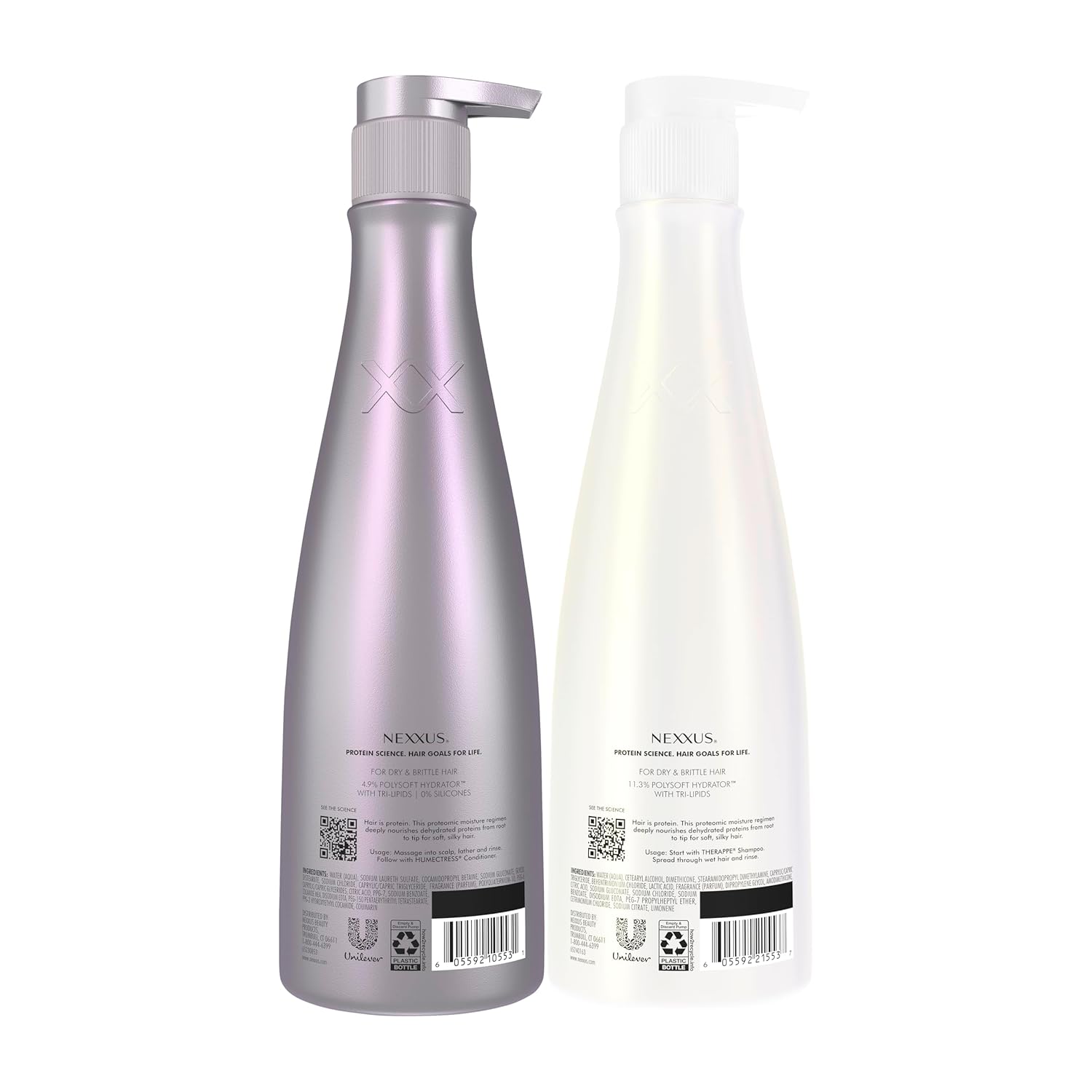 Nexxus Champú y acondicionador Therappe &amp; Humectress 2 unidades...