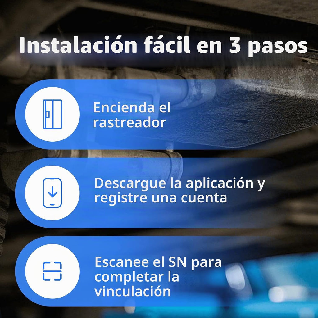 Rastreador GPS magnético para vehículos, sin tarifa mensual, sin |...