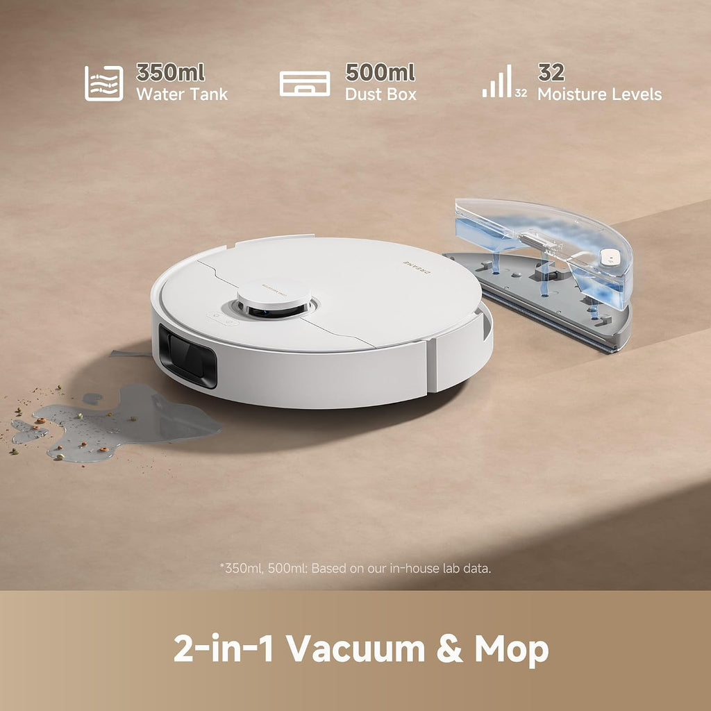 Dreame D20 Plus Robot Aspirador y Trapeador, DuoBrush Desenredante...