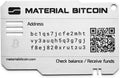 MATERIAL BITCOIN Estándar | La única billetera Bitcoin lista para u...