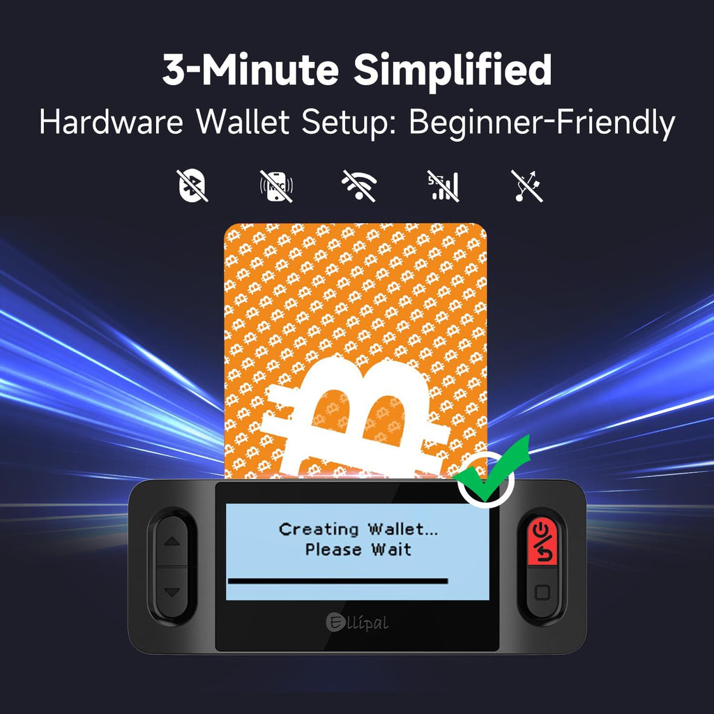 Ellipal X Card Bitcoin Edición Personalizada \u2013 Billetera Crypt...