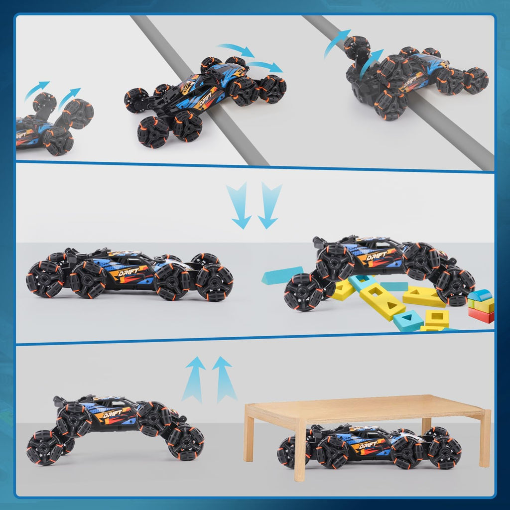 NEXBOX Enfriador de 8 ruedas controlado a mano juguetes de coche RC...