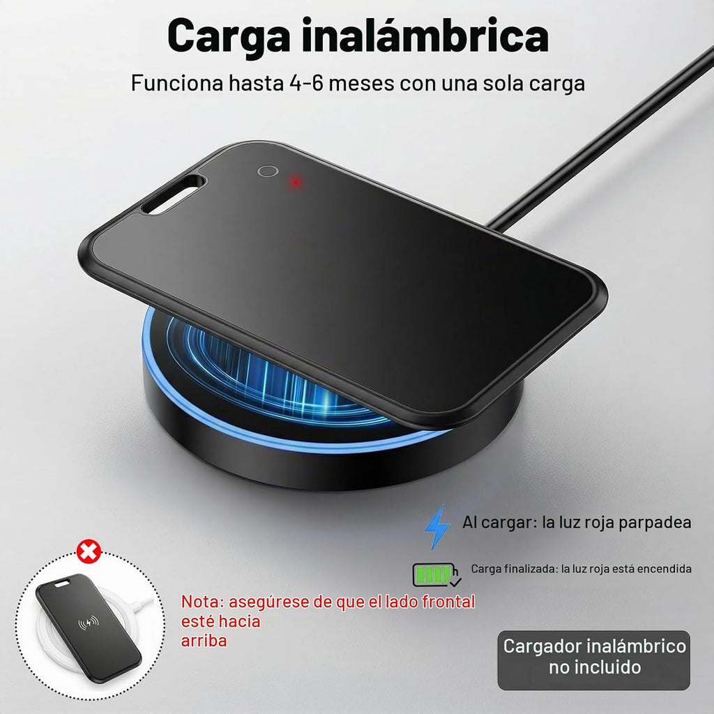Paquete de 2 tarjetas de seguimiento de cartera [certificado Apple...