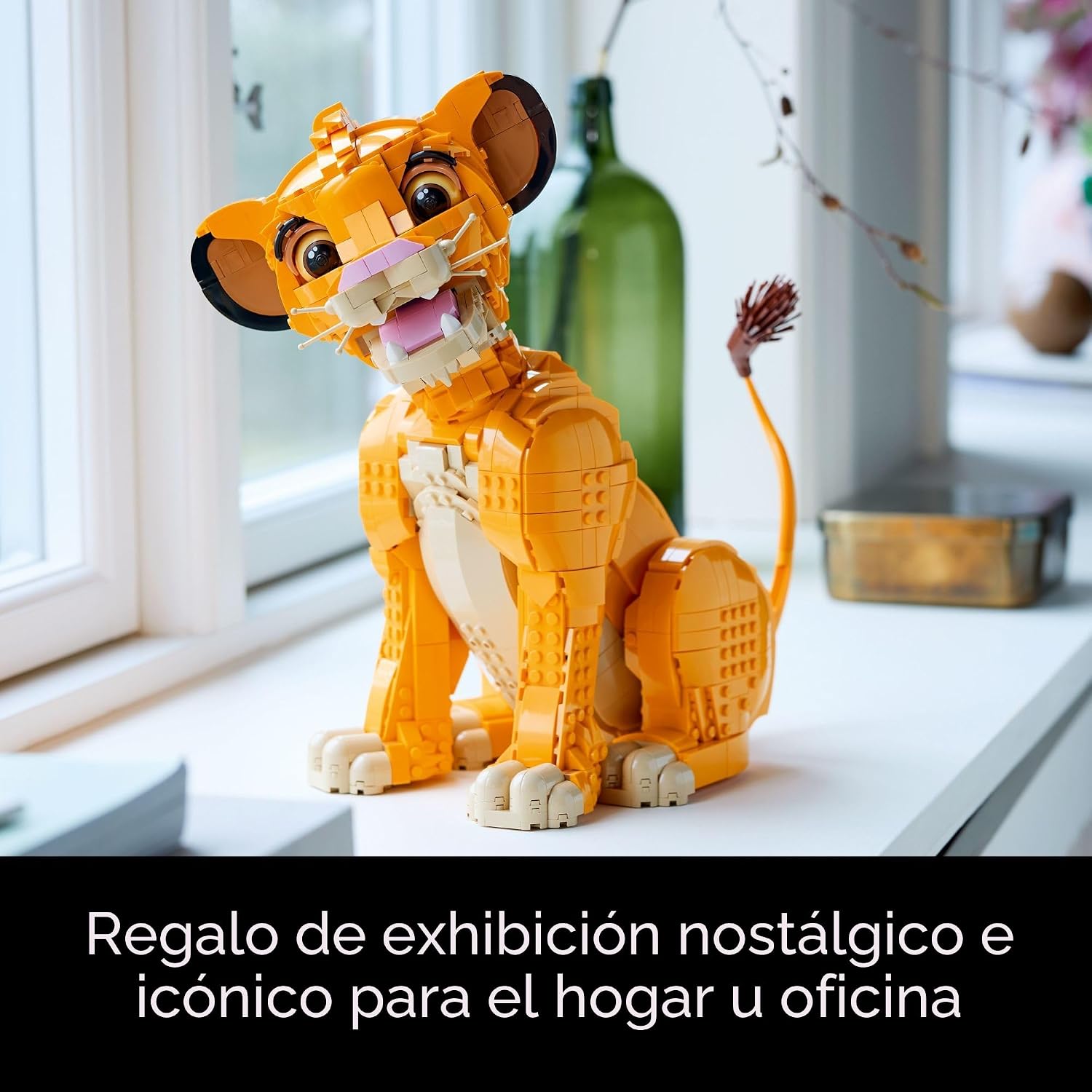 LEGO Disney El Joven Simba El Rey León Sets de Construcción para Ad...