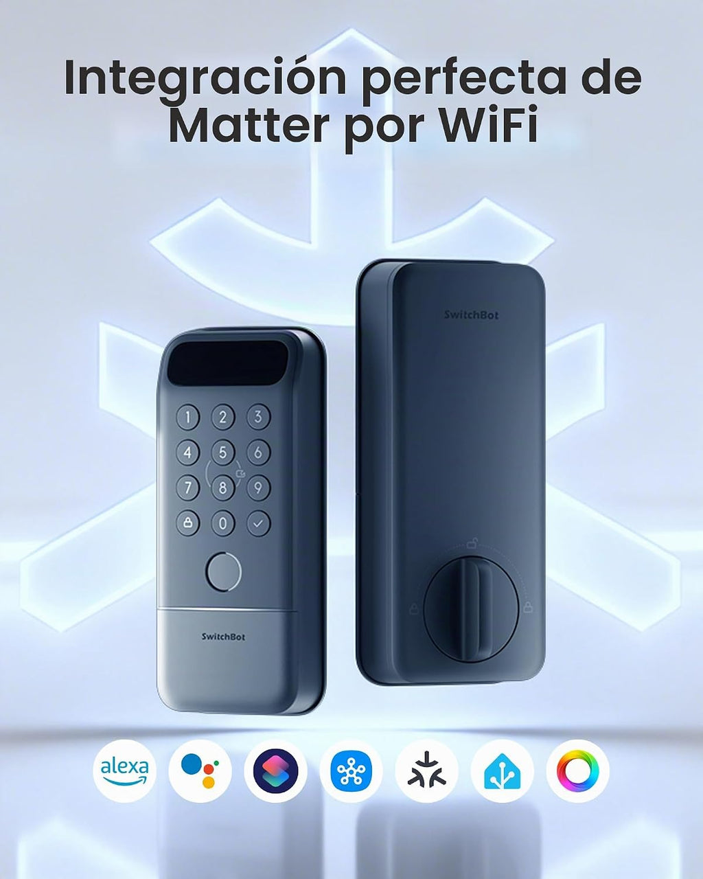 SwitchBot Lock Vision Pro - Cerradura inteligente, reconocimiento f...
