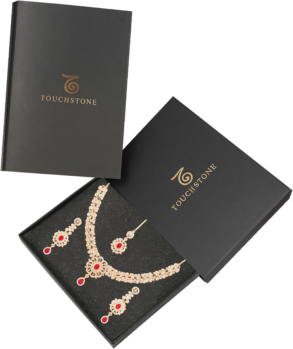 Conjuntos de joyas Touchstone para mujer, joyería india para boda,...