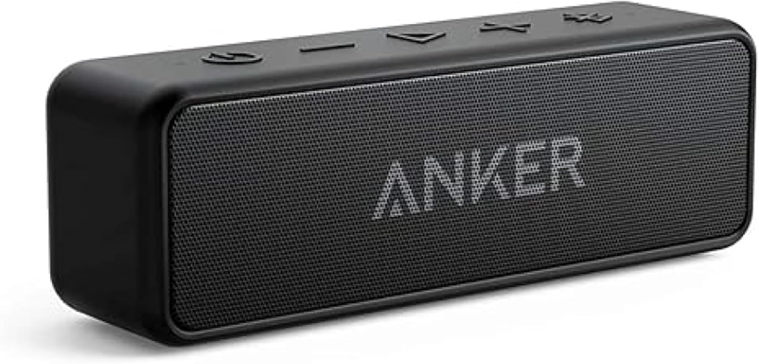 Anker Soundcore 2 - Altavoz Bluetooth portátil con sonido estéreo,...