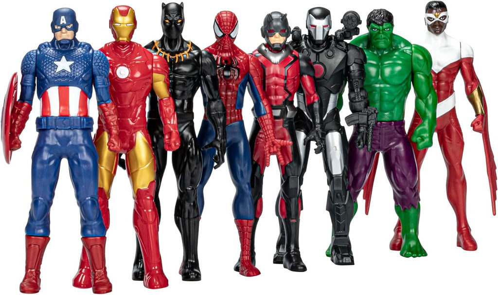 Marvel Avengers Ultimate Protectors Pack, 6 pulgadas a escala, 8 fi...