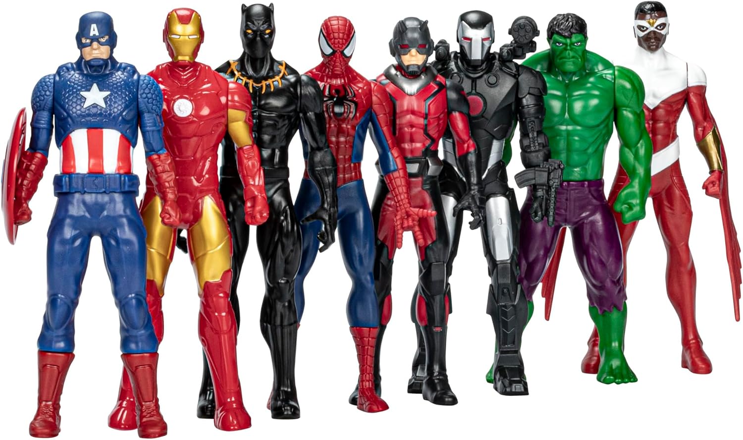 Marvel Avengers Ultimate Protectors Pack, 6 pulgadas a escala, 8 fi...