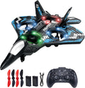Drones para niños con forma de avión a control remoto, avión de con...