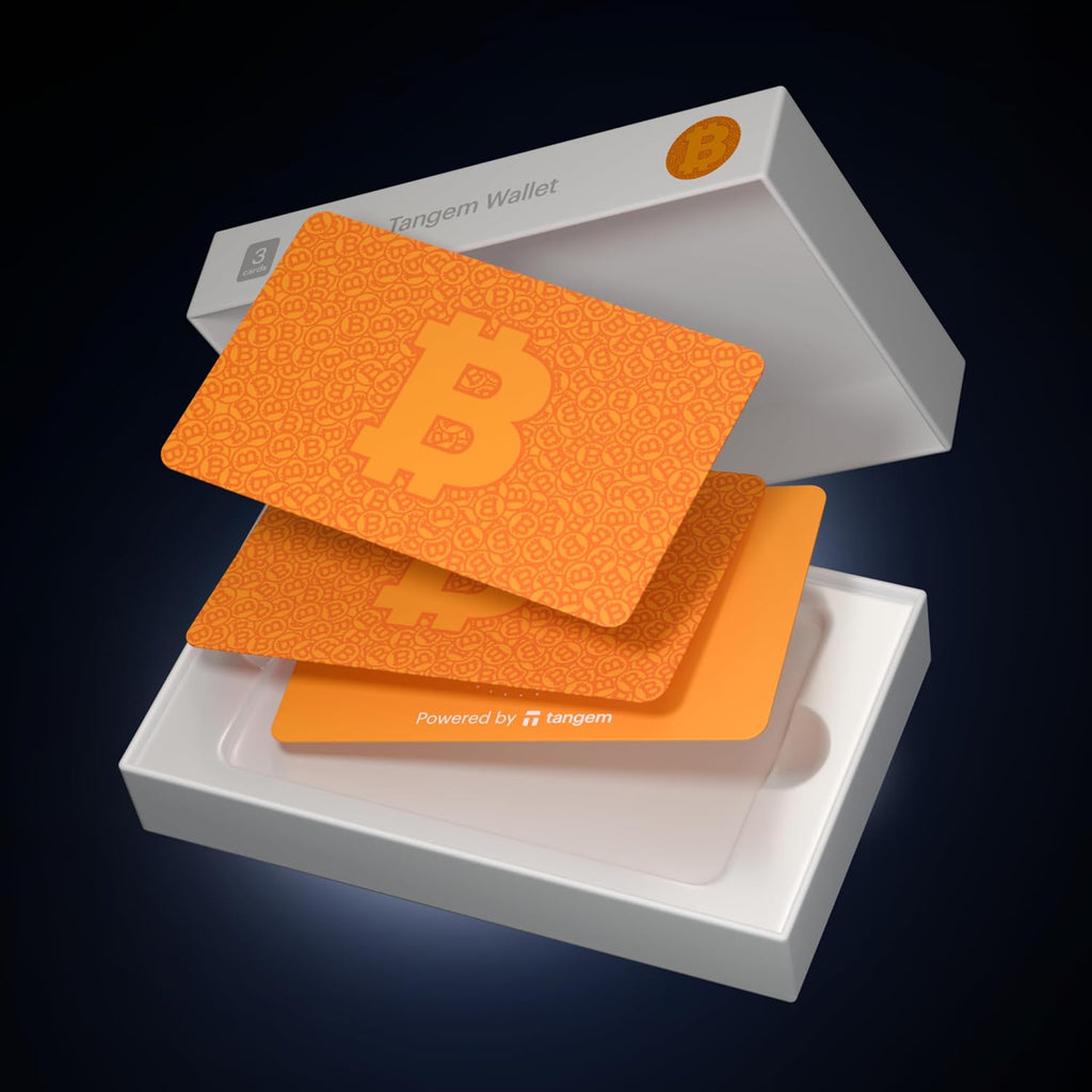TANGEM Crypto Wallet Pack de 3 - Cartera de almacenamiento en frío...