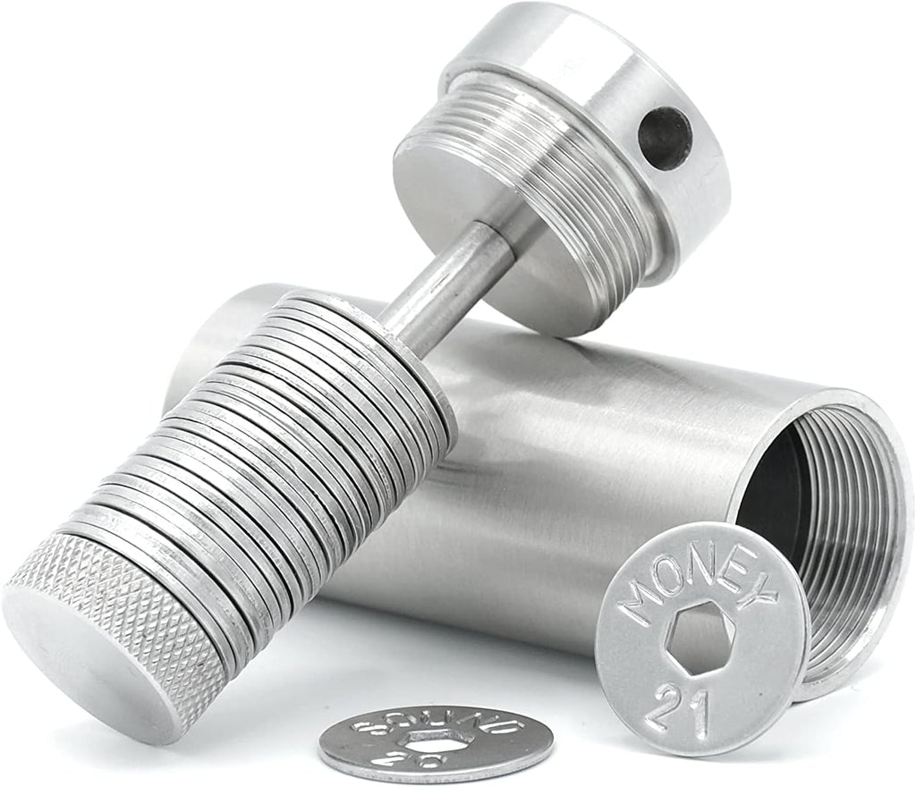 SEEDOR Kit de inicio seguro \u2013 Billetera de acero Bitcoin, copi...