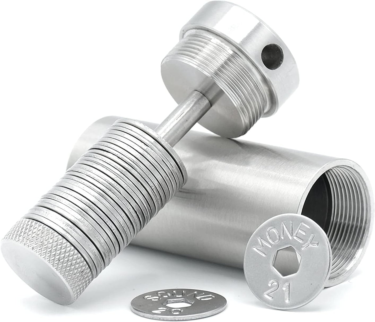 SEEDOR Kit de inicio seguro \u2013 Billetera de acero Bitcoin, copi...