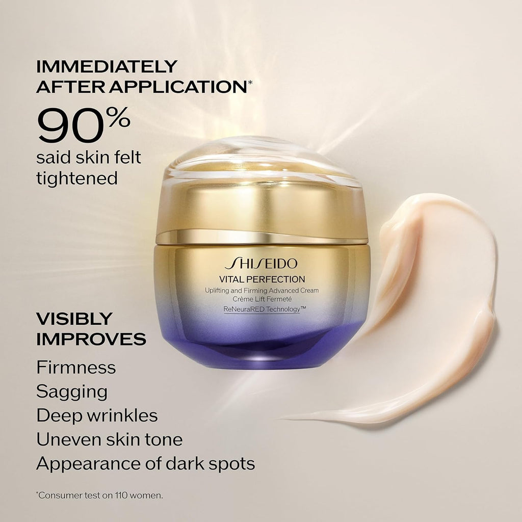 Shiseido Vital Perfection Crema Avanzada Edificante y Reafirmante -...