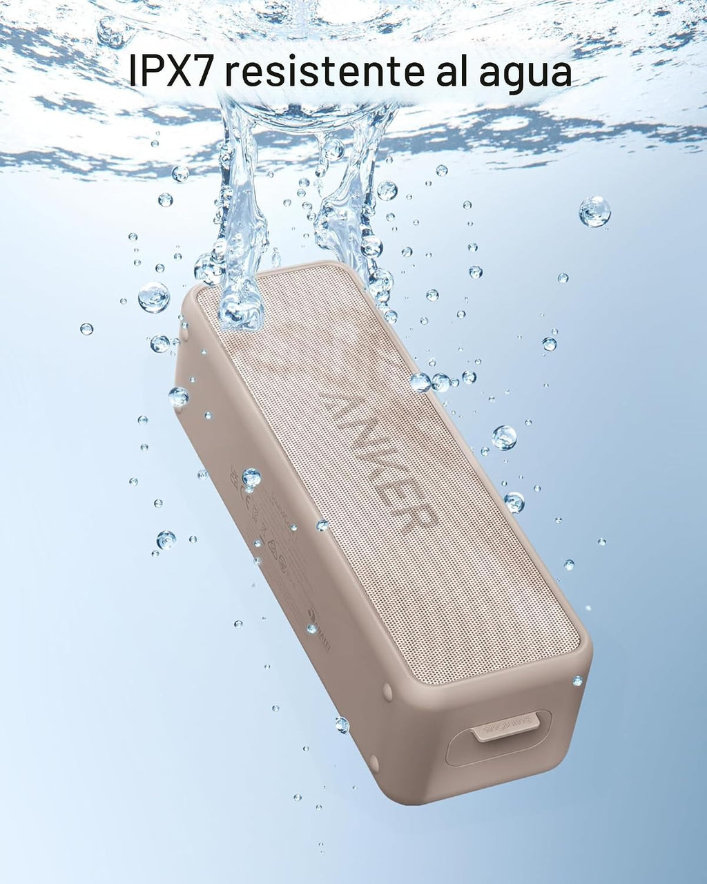 Anker Soundcore 2 Altavoz Bluetooth portátil con sonido estéreo, Bl...