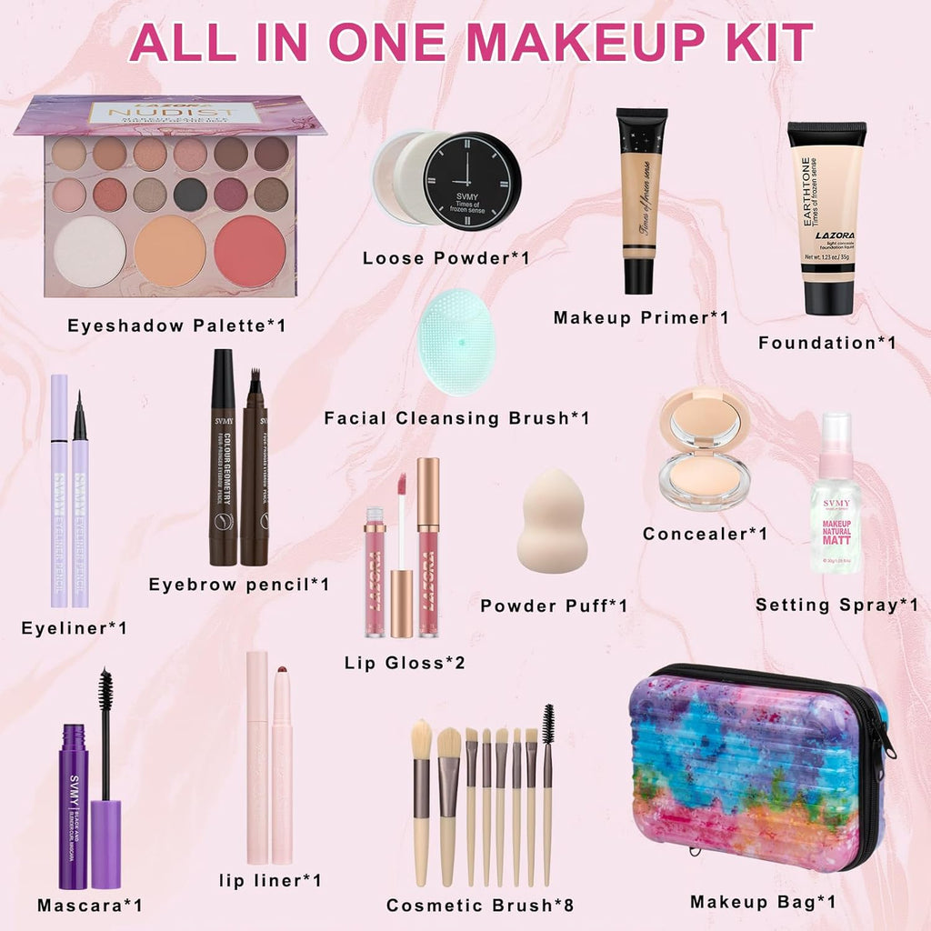 Juego de maquillaje para adolescentes, kits de maquillaje para adol...