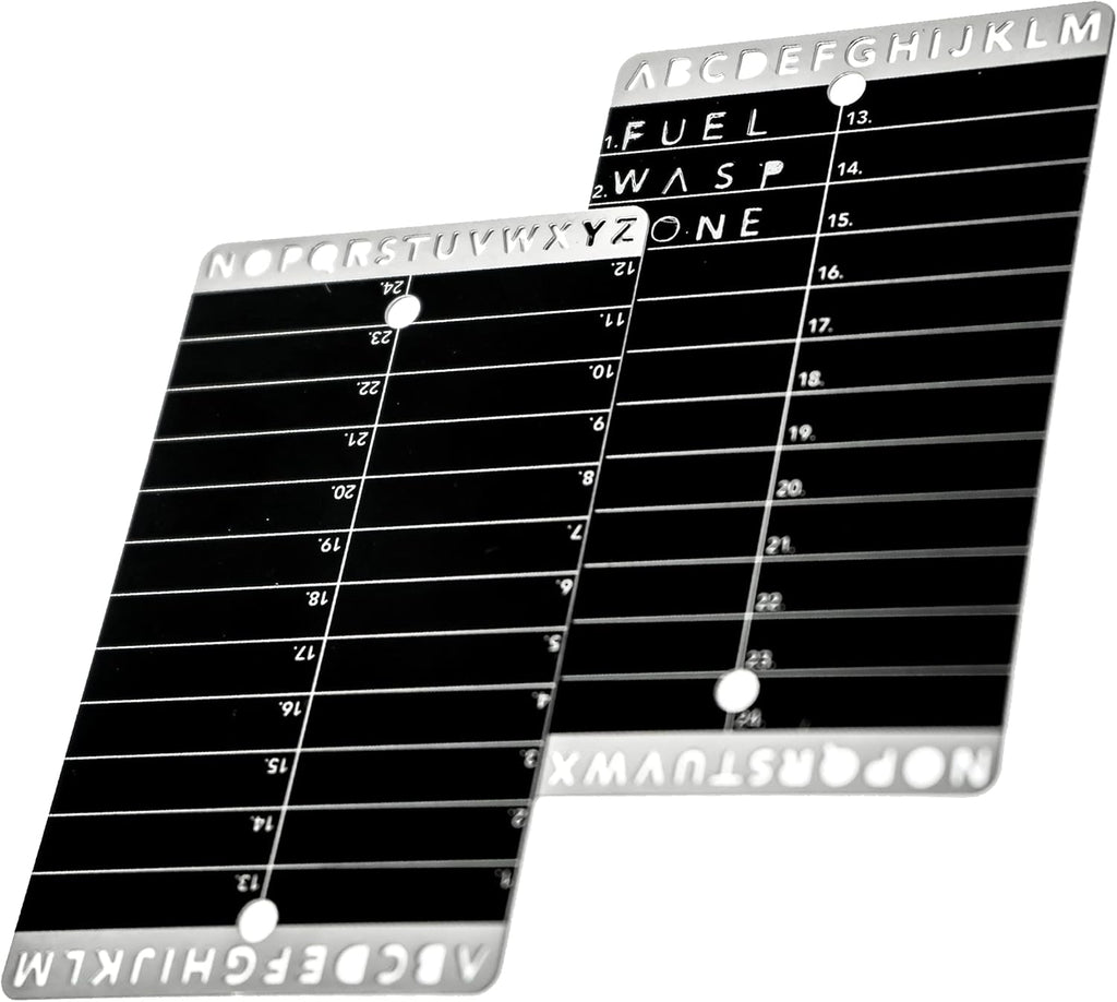 Crypto Seed Bank - Placas de acero para almacenamiento de frases de...