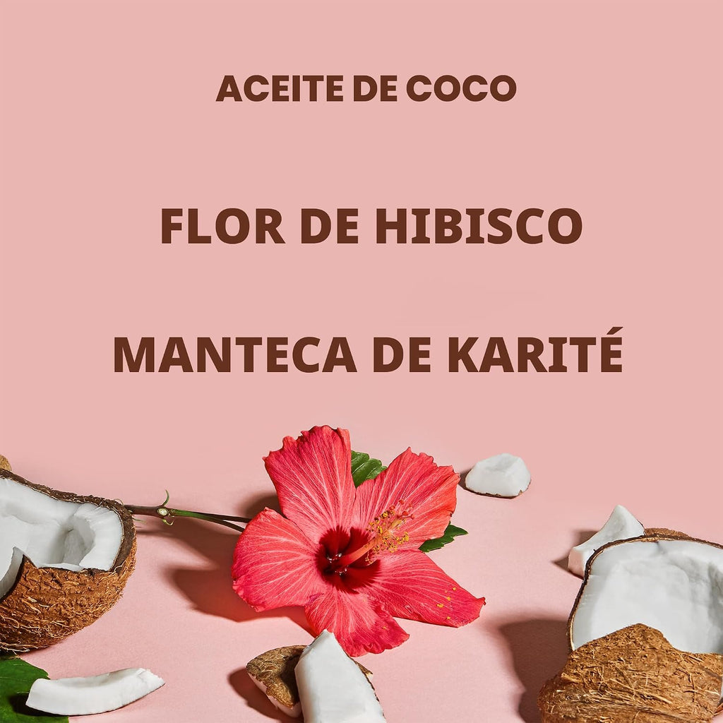 SheaMoisture Coconut &amp; Hibiscus Curl &amp; Shine Champú y Acond...