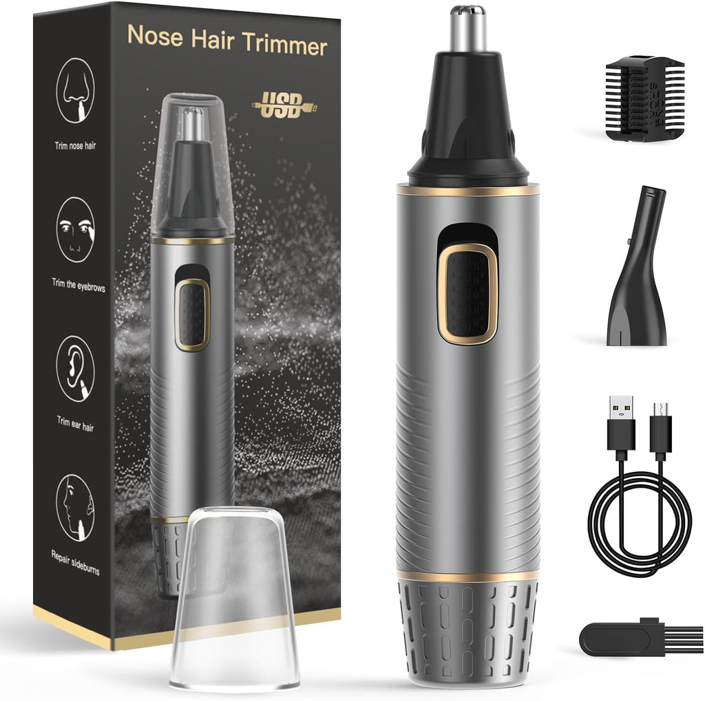 XOOMRSCP Recortadora de pelo de nariz para hombres, recortadora de...