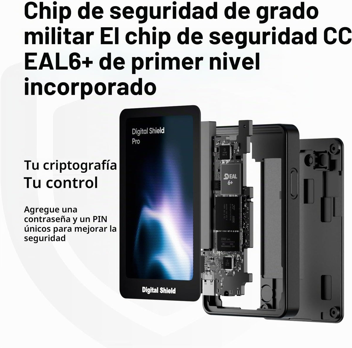 Cerilune Billetera de hardware criptográfico con espacio de aire -...