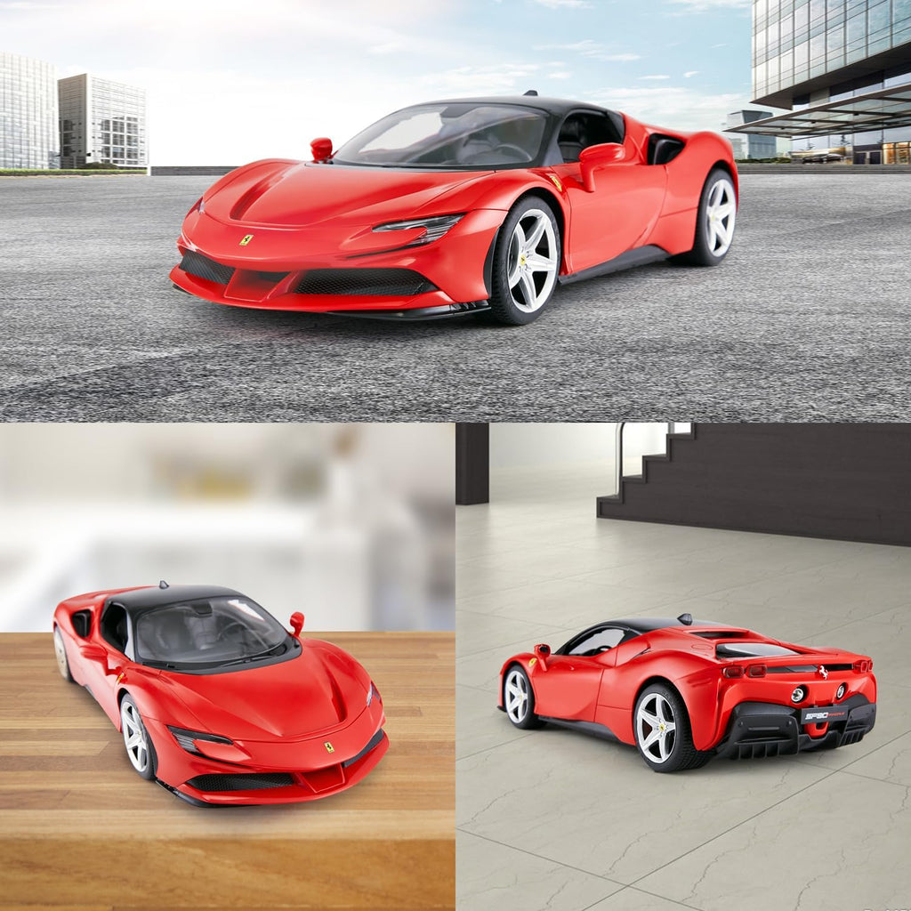 RASTAR 1\/14 Ferrari SF90 Stradale Coche con control remoto por rad...