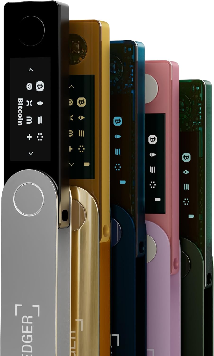 Ledger Nano S Plus - Cartera Crypto clásica | Rosa, compacto, panta...