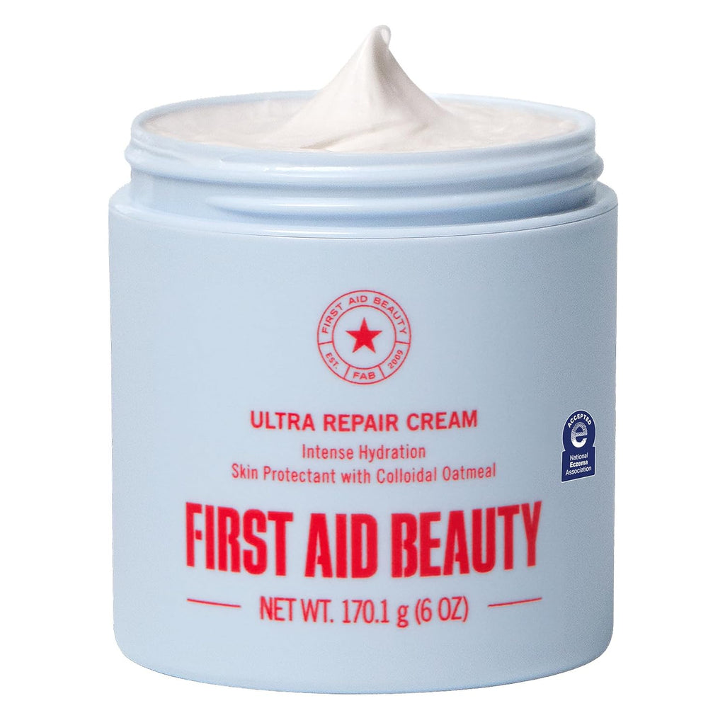 Crema ultra reparadora First Aid Beauty, hidratante facial y corpor...