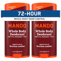 Mando Desodorante para todo el cuerpo para hombres - Barra sólida s...