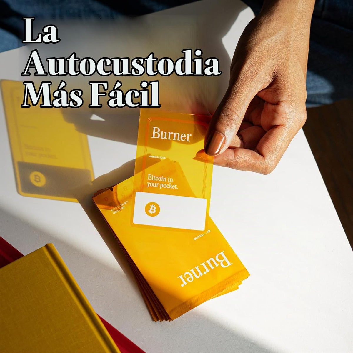 Bitcoin Crypto Wallet - Tarjeta criptográfica recargable física | A...