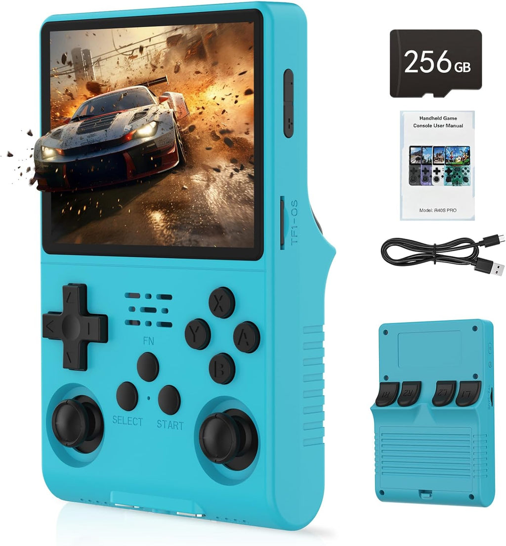 RegiisJoy 30000 en 1 Consola de Juegos de Mano, Pantalla IPS de 3.5...