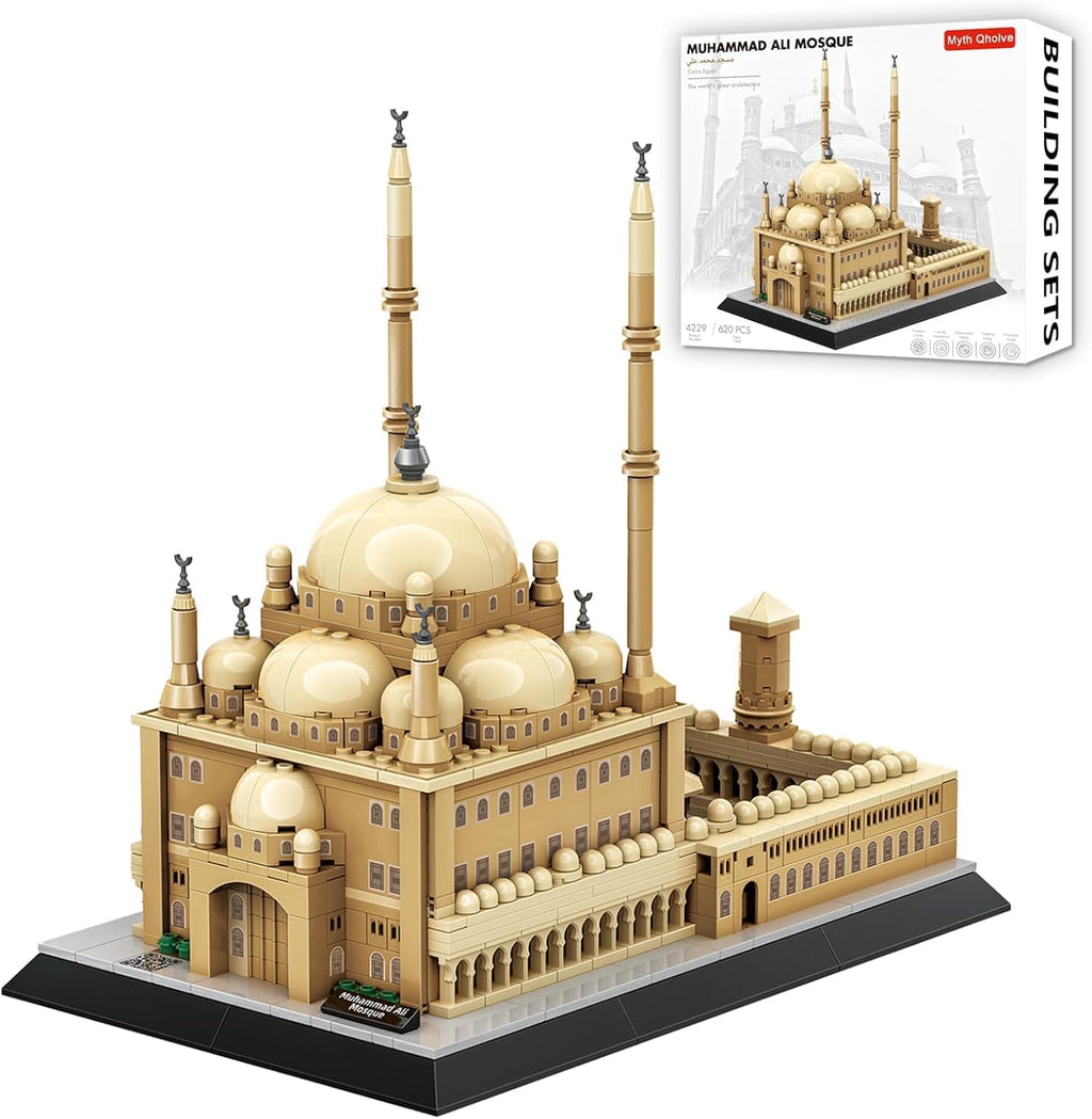 Myth Qholve Egipto Mohammed Ali Mosque Building Blocks, modelo de a...