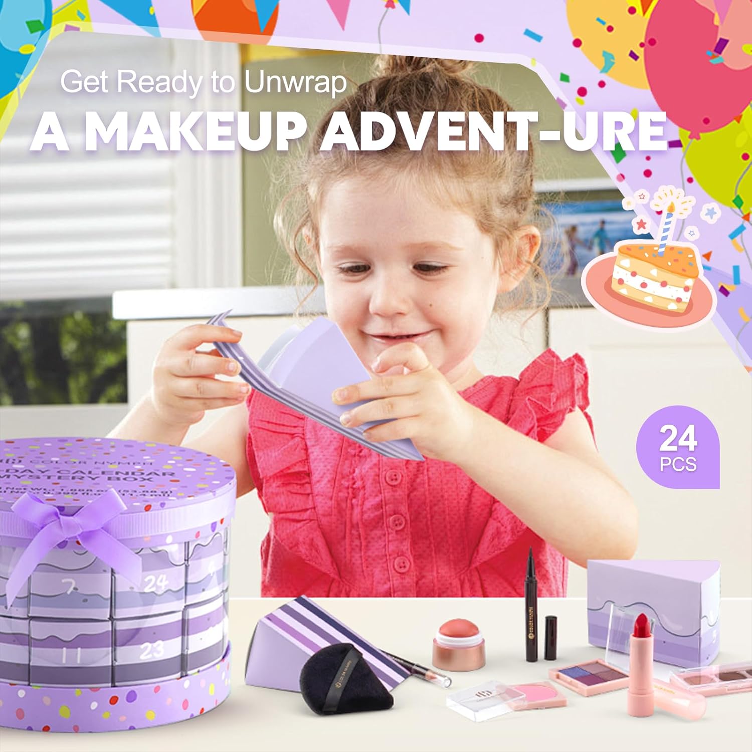 Color Nymph Calendario de Adviento de maquillaje 2025, calendario d...