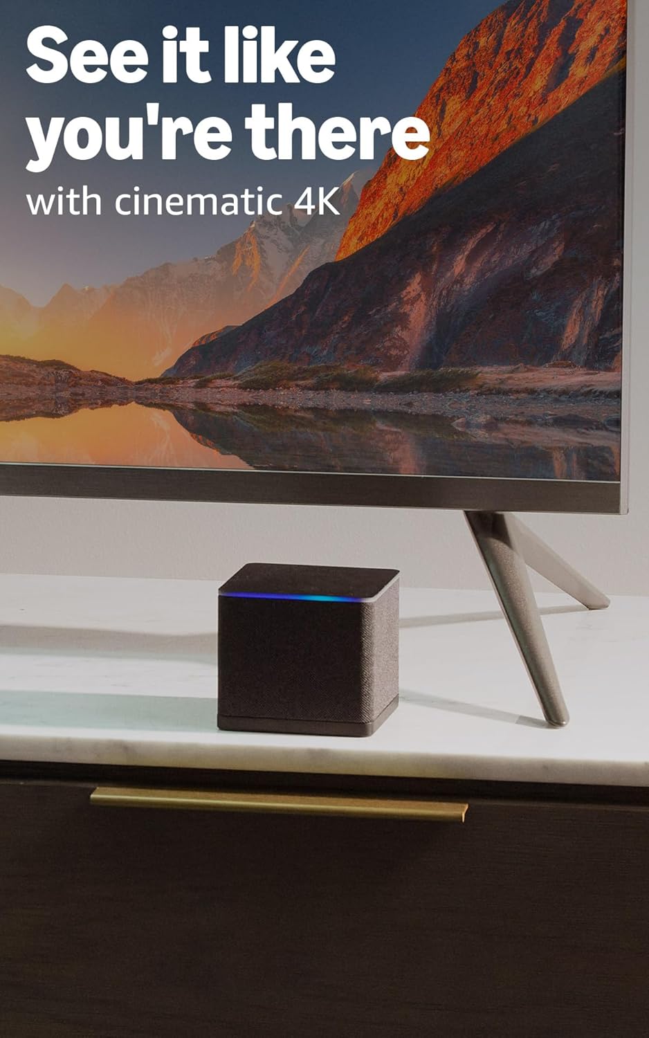 Amazon Fire TV Cube, con búsqueda de Fire TV con IA, Dispositivo de...