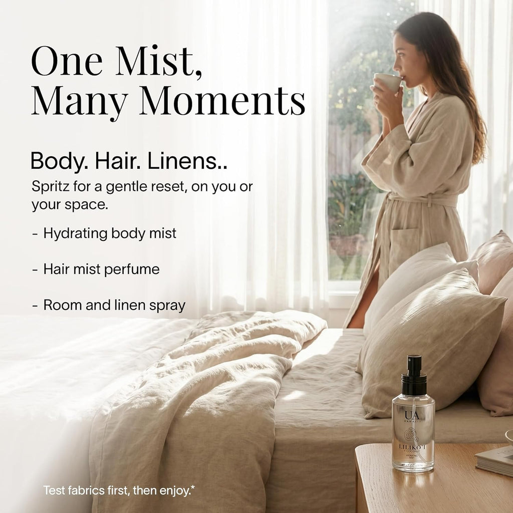 Lilikoi Coconut Body and Hair Mist de Hawái, perfume para el cabell...