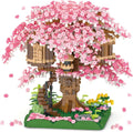 Vziimo Juego de construcción de árbol bonsái en flor de cerezo, jue...