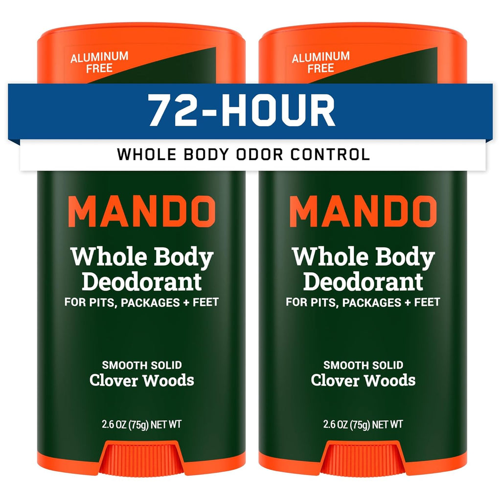 Mando Desodorante para Todo el Cuerpo para Hombres - Barra Sólida S...