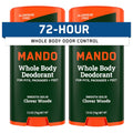 Mando Desodorante para Todo el Cuerpo para Hombres - Barra Sólida S...