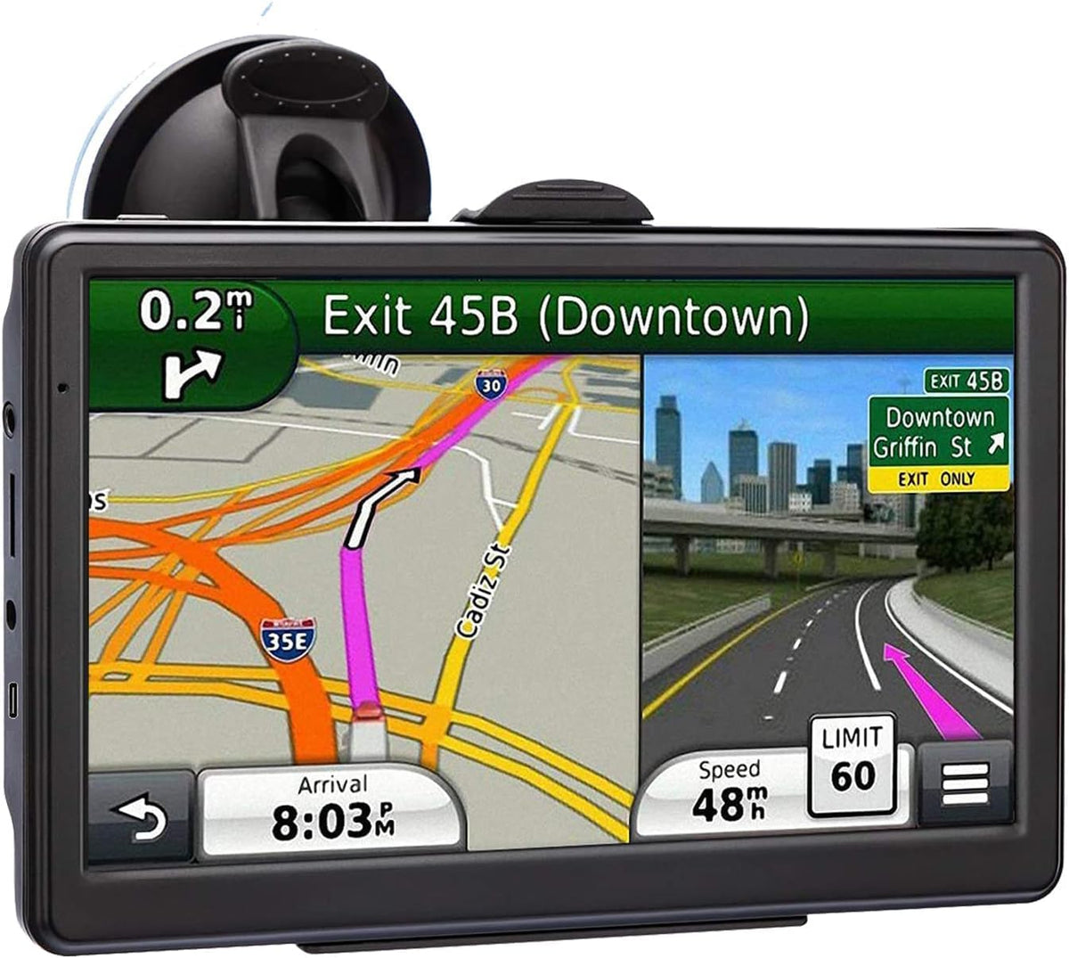 Navegación GPS para automóvil, mapa 2025 de 7 pulgadas con pantalla...