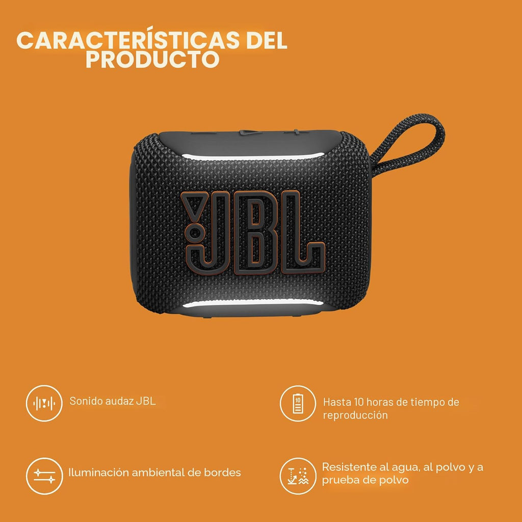 JBL Go 5 - Altavoz ultraportátil impermeable y a prueba de caídas c...