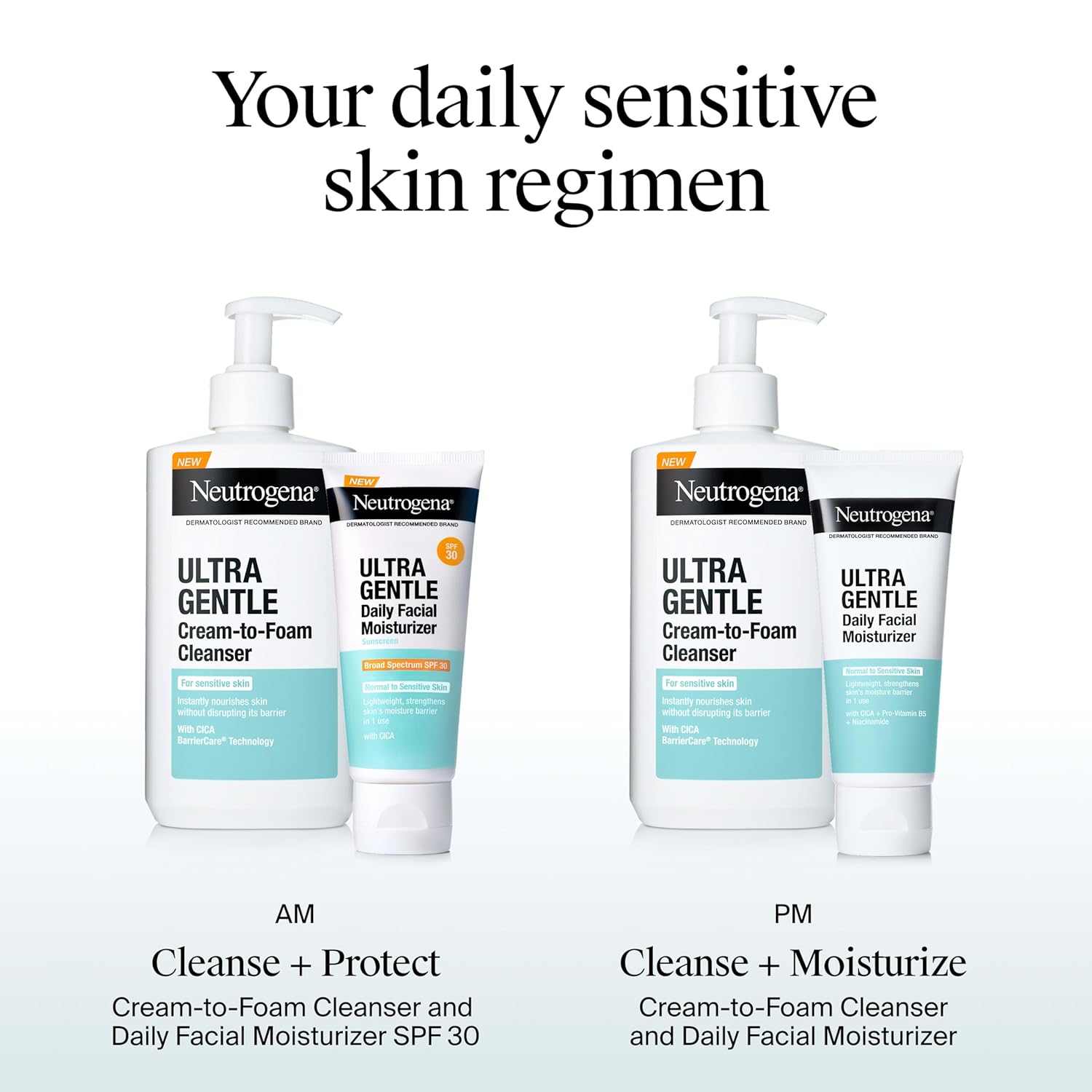 Neutrogena Hidratante facial diario sin fragancia, hidratante facia...