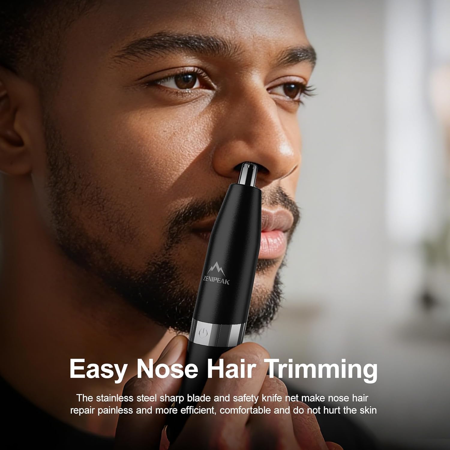 ZENIPEAK Cortadora de pelo de nariz profesional para hombres y muje...