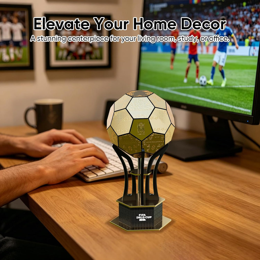 Modelo de trofeo de rompecabezas 3D de la Copa Mundial de la FIFA c...