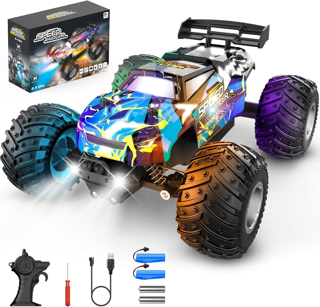 Rcjoyou Auto a control remoto, Camión RC todoterreno 2WD, 20 KM\/H...