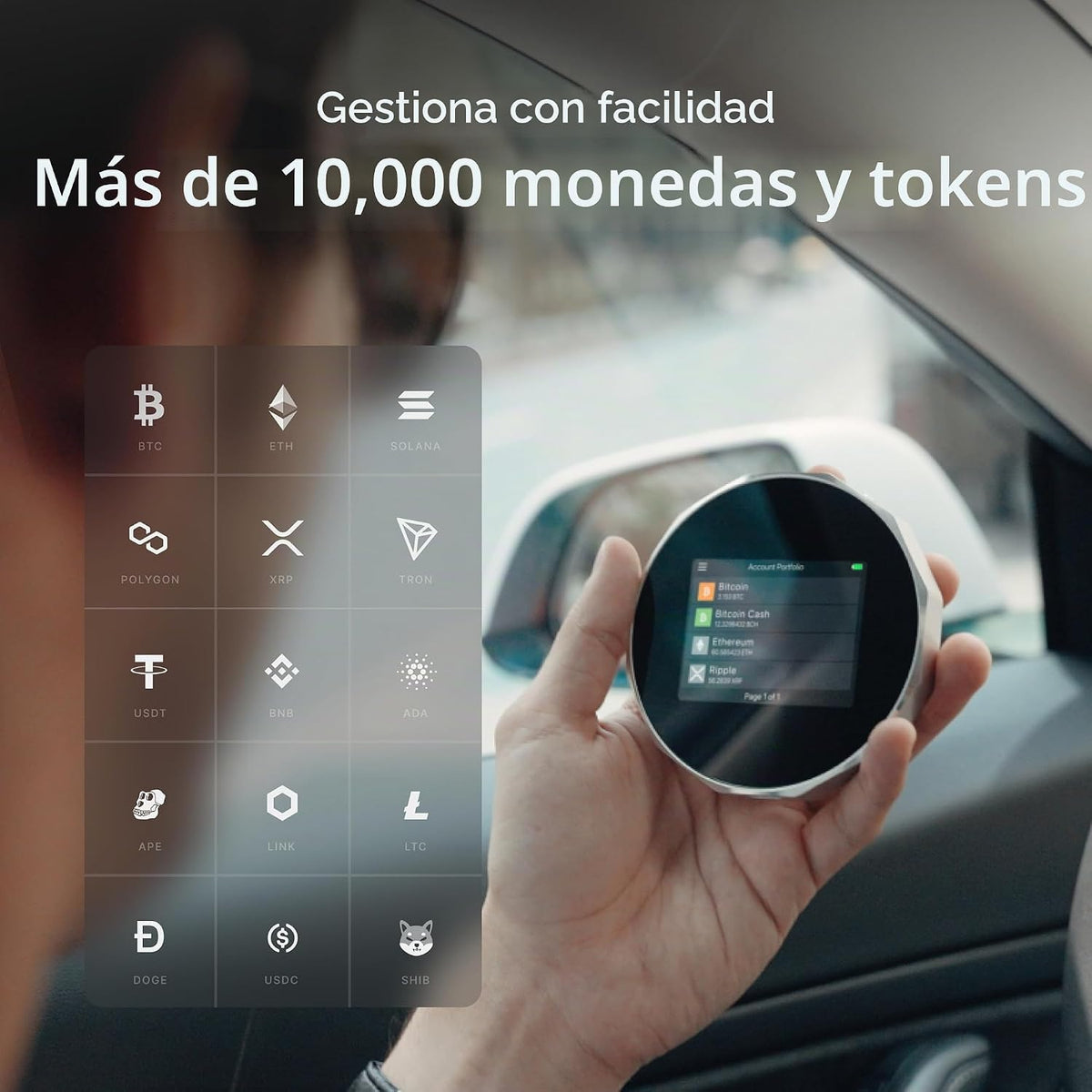 SecuX V20 Plus - La cartera de hardware criptográfica más segura co...