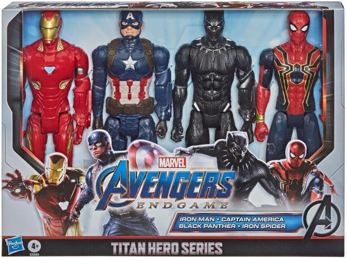 Marvel Avengers Endgame Titan Hero Series Figuras de acción de 12 p...