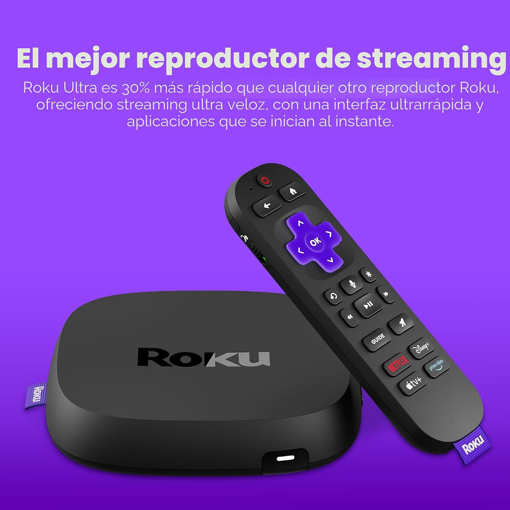Roku Ultra - Reproductor de transmisión definitivo - Dispositivo de...
