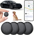 Rastreador GPS Android para vehículos sin suscripción, paquete de 4...